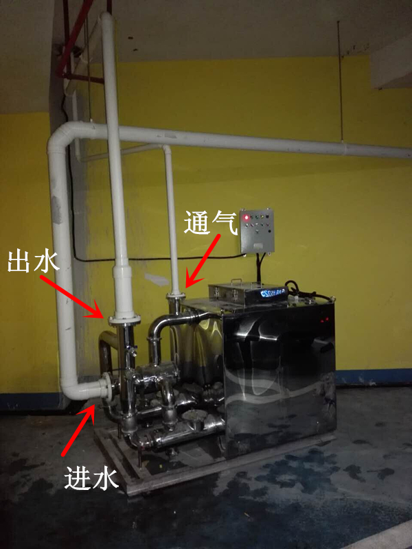 武漢樂頓酒店管理有限公司定1.1KW污水提升設(shè)備一套